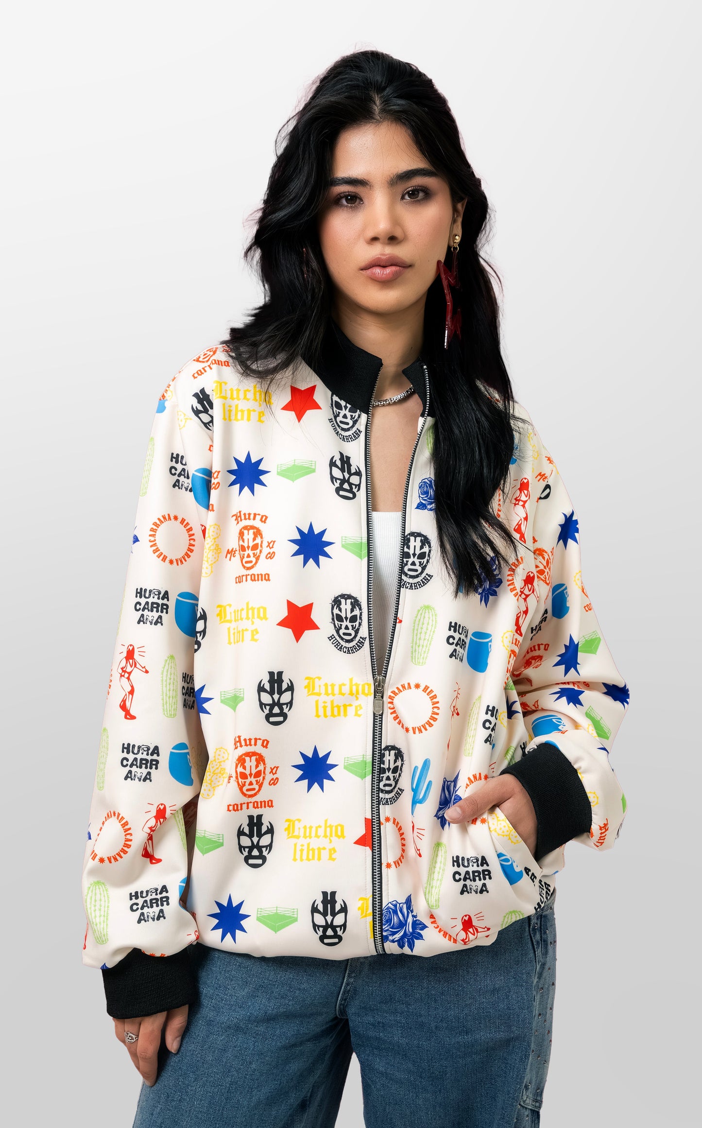 Bomber jacket “Íconos”