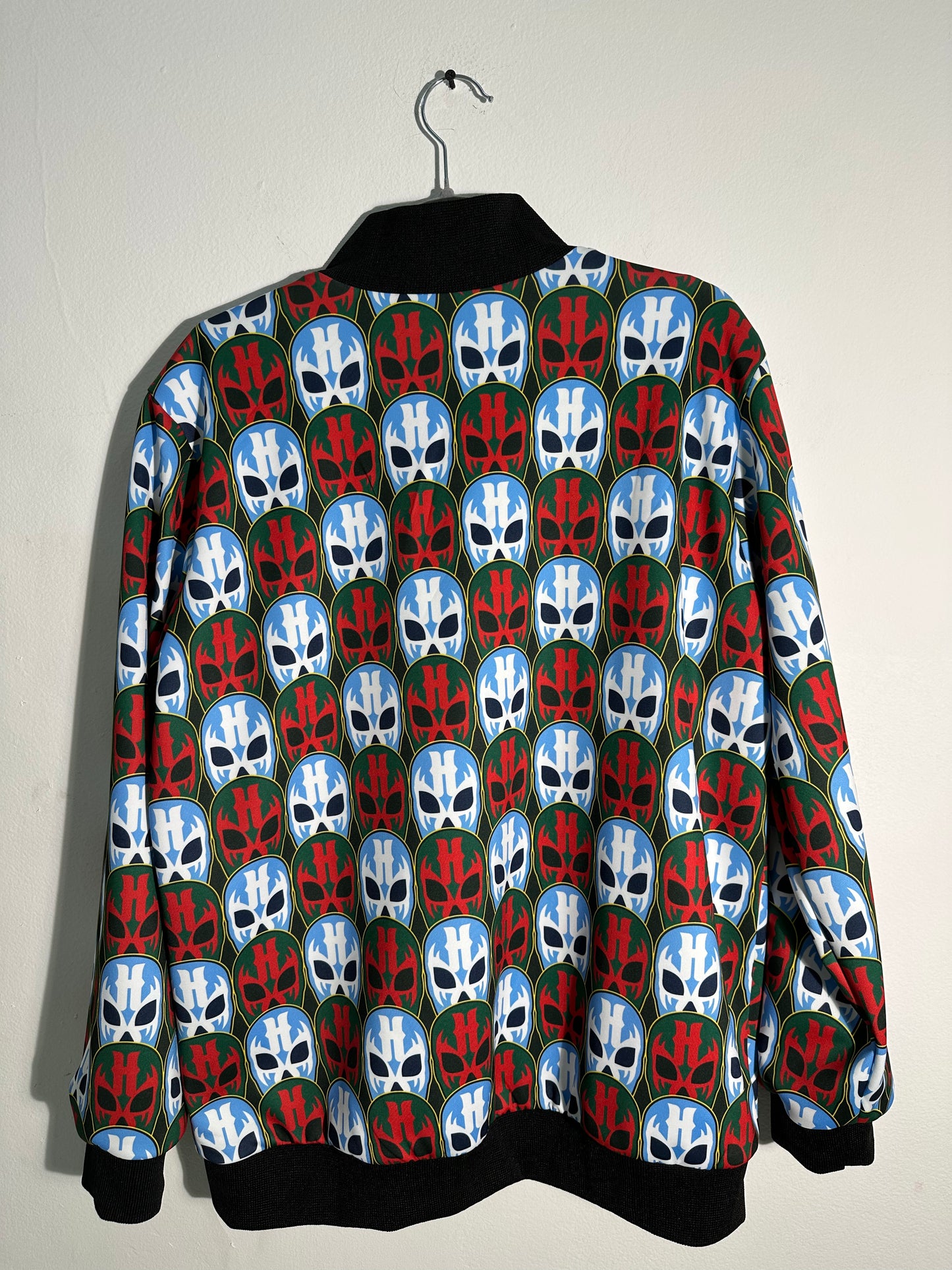 Bomber Jacket Rojo/Azul