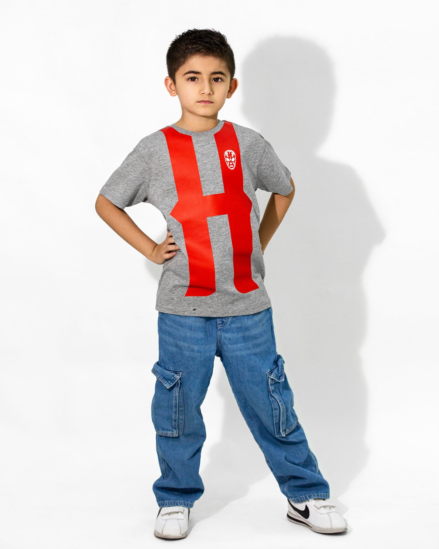 T SHIRT KIDS GRIS H