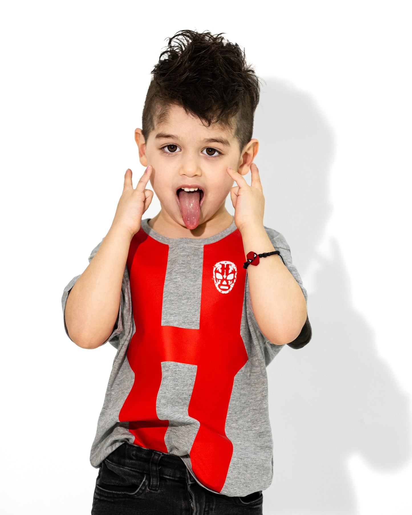 T SHIRT KIDS GRIS H