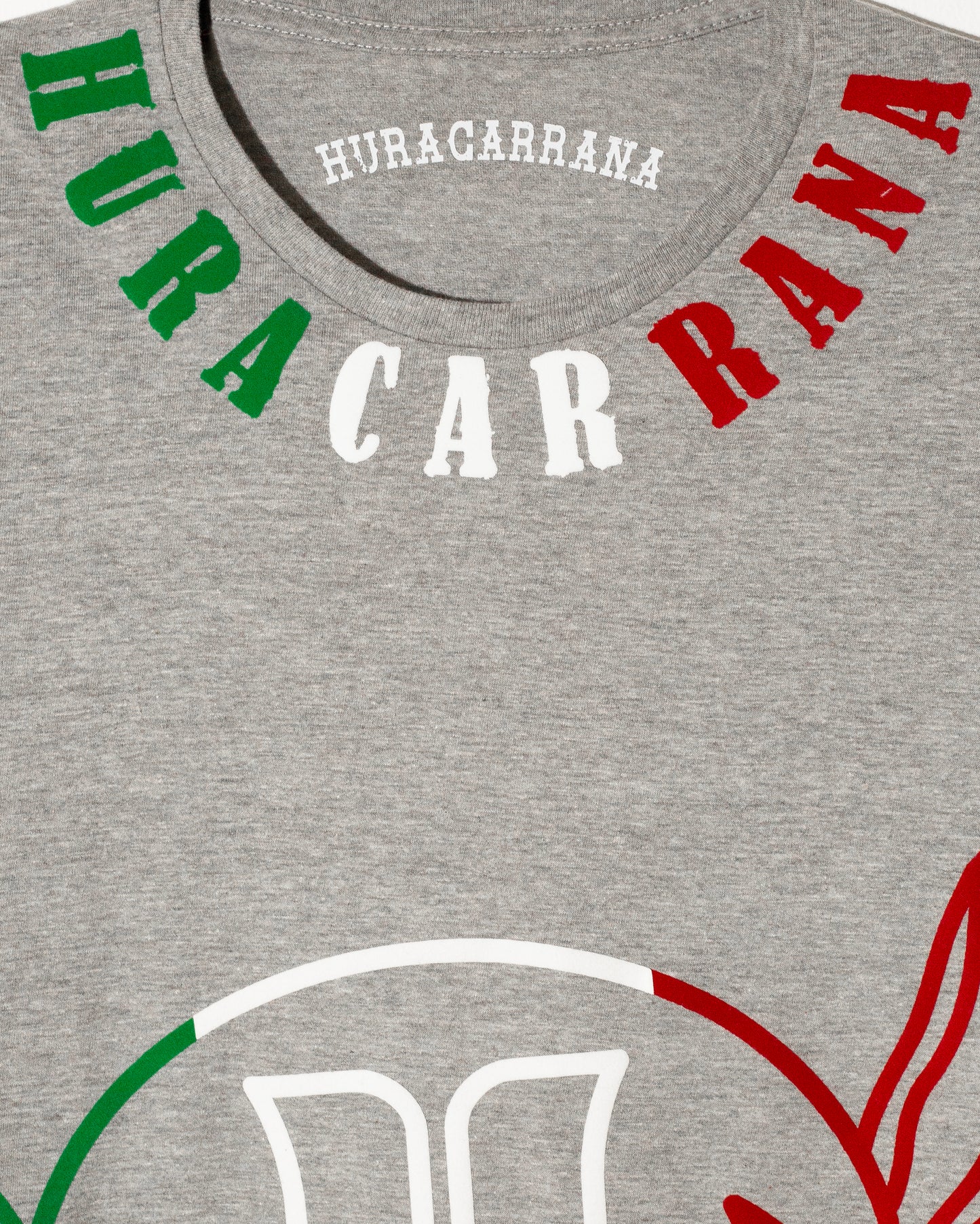 T shirt gris Huracarrana con máscara