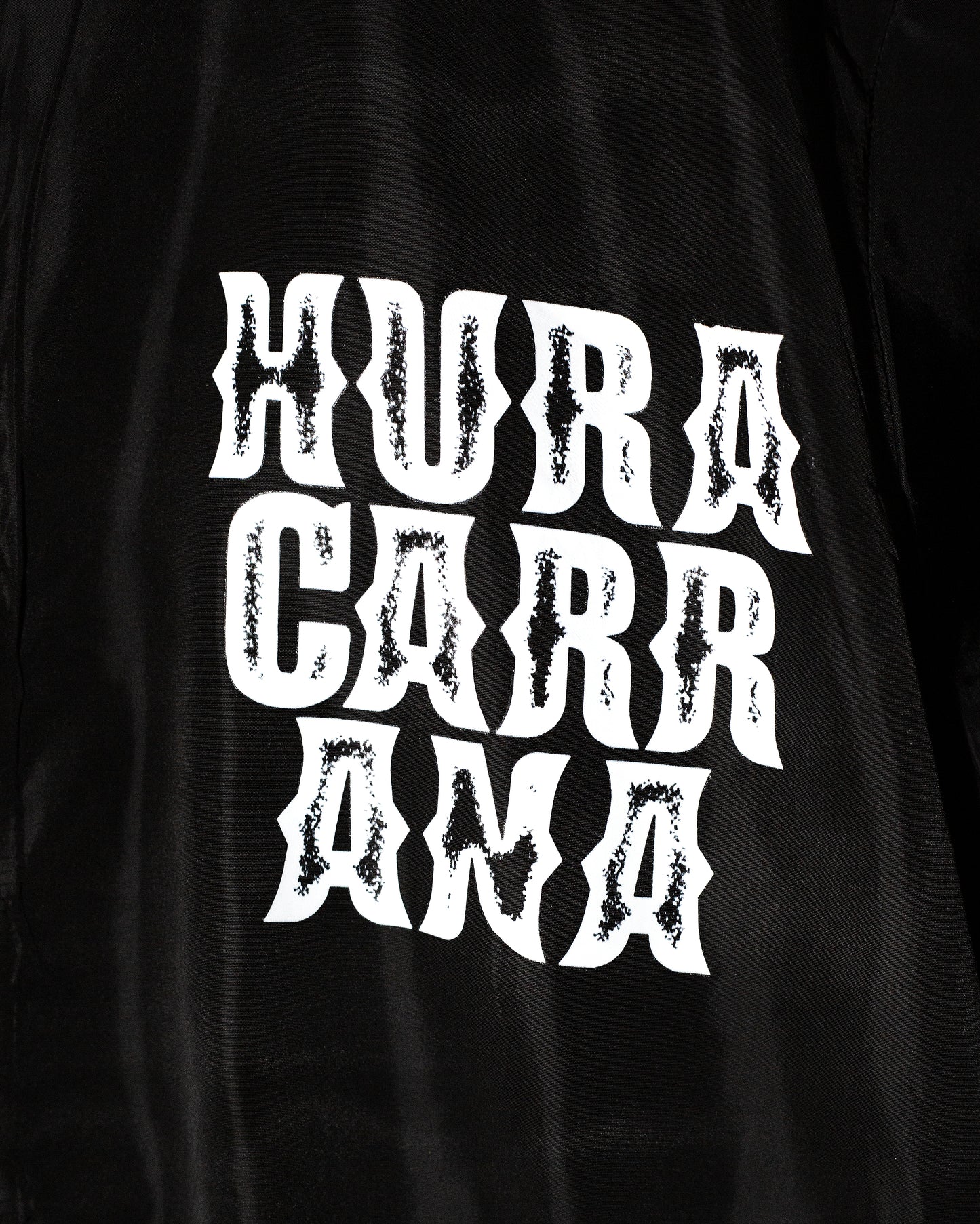 Bomber jacket negra Huracarrana