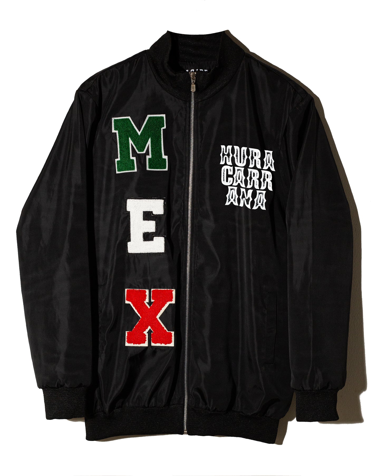 Bomber jacket negra Huracarrana