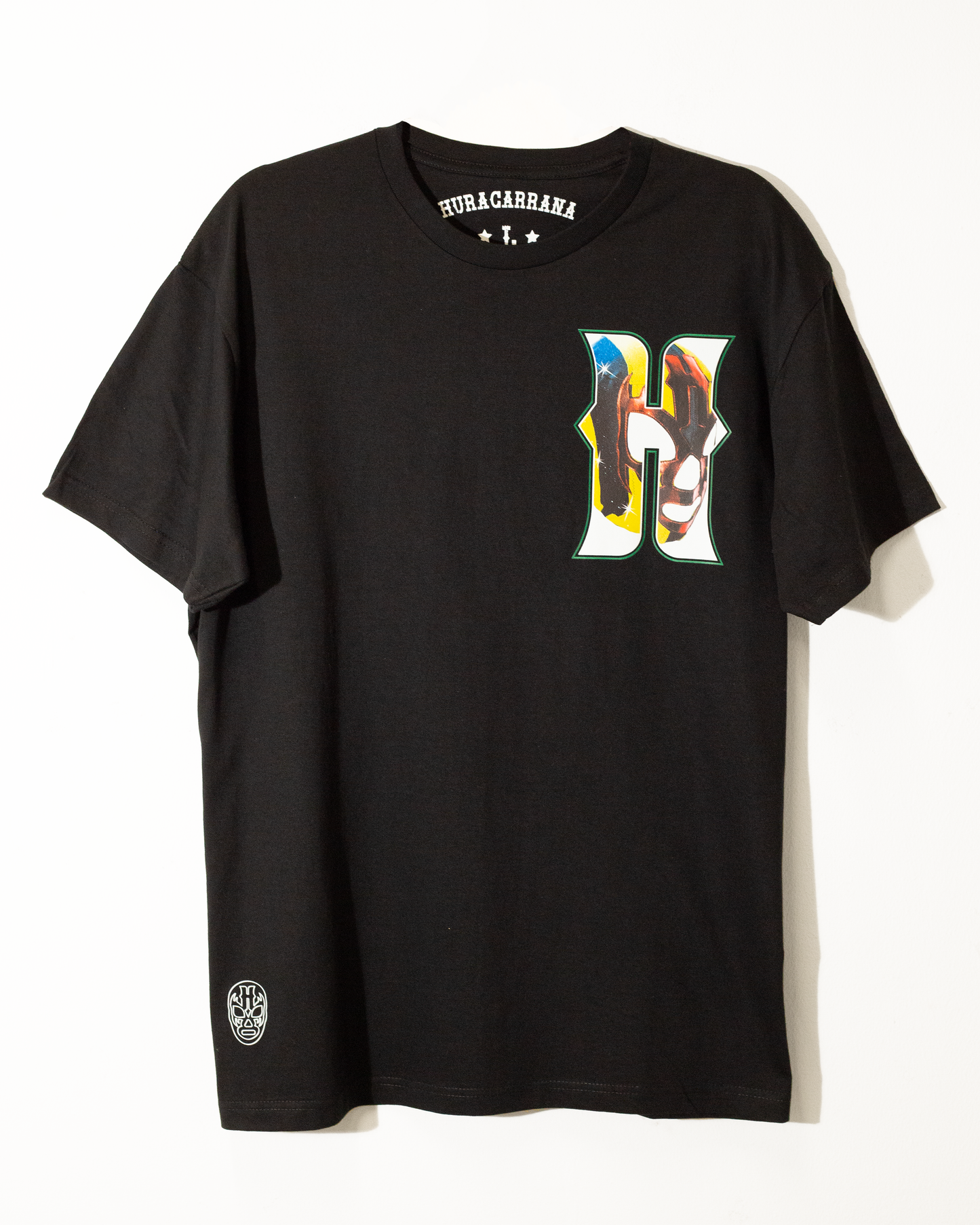 Tshirt negra Huracarrana H