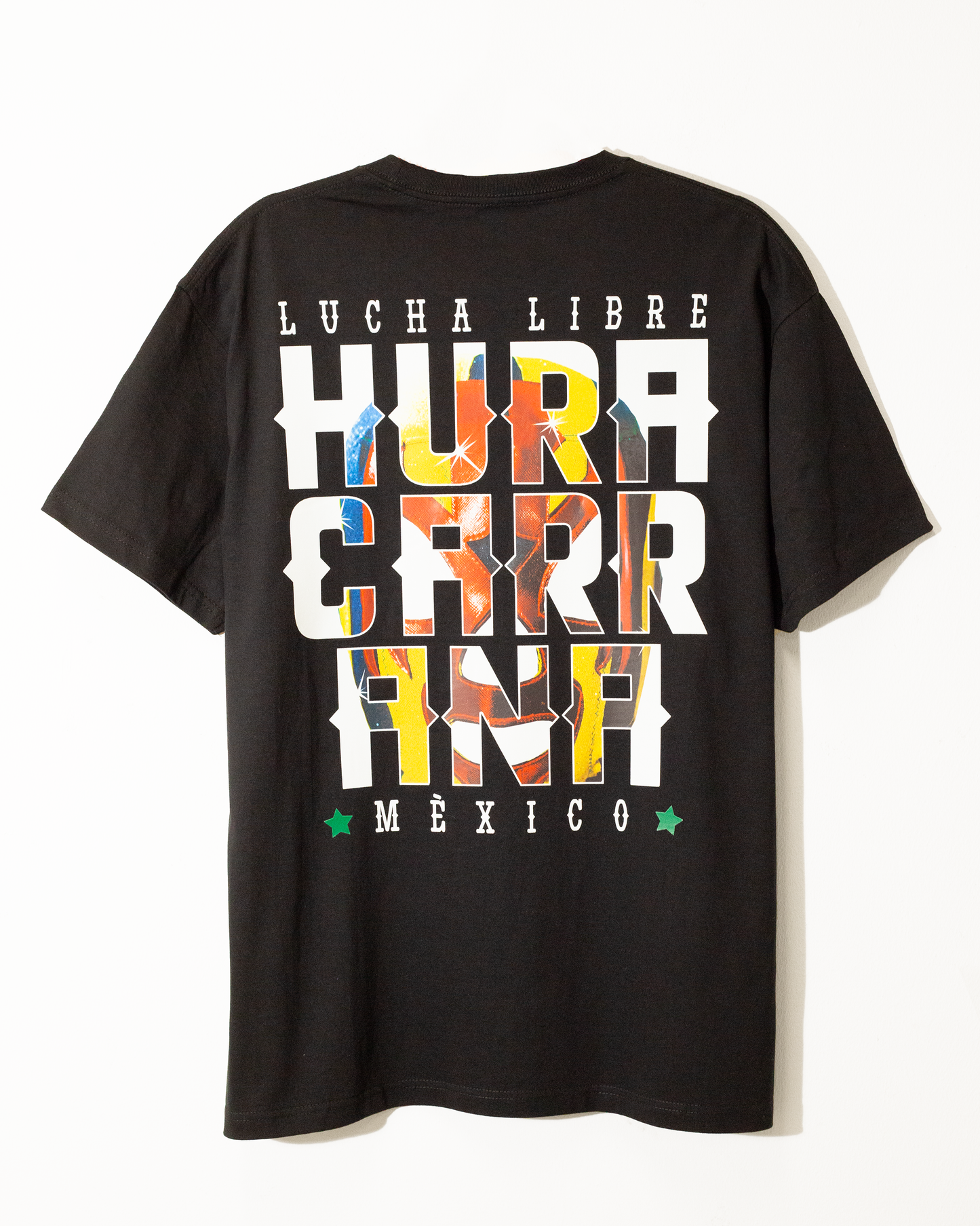Tshirt negra Huracarrana H