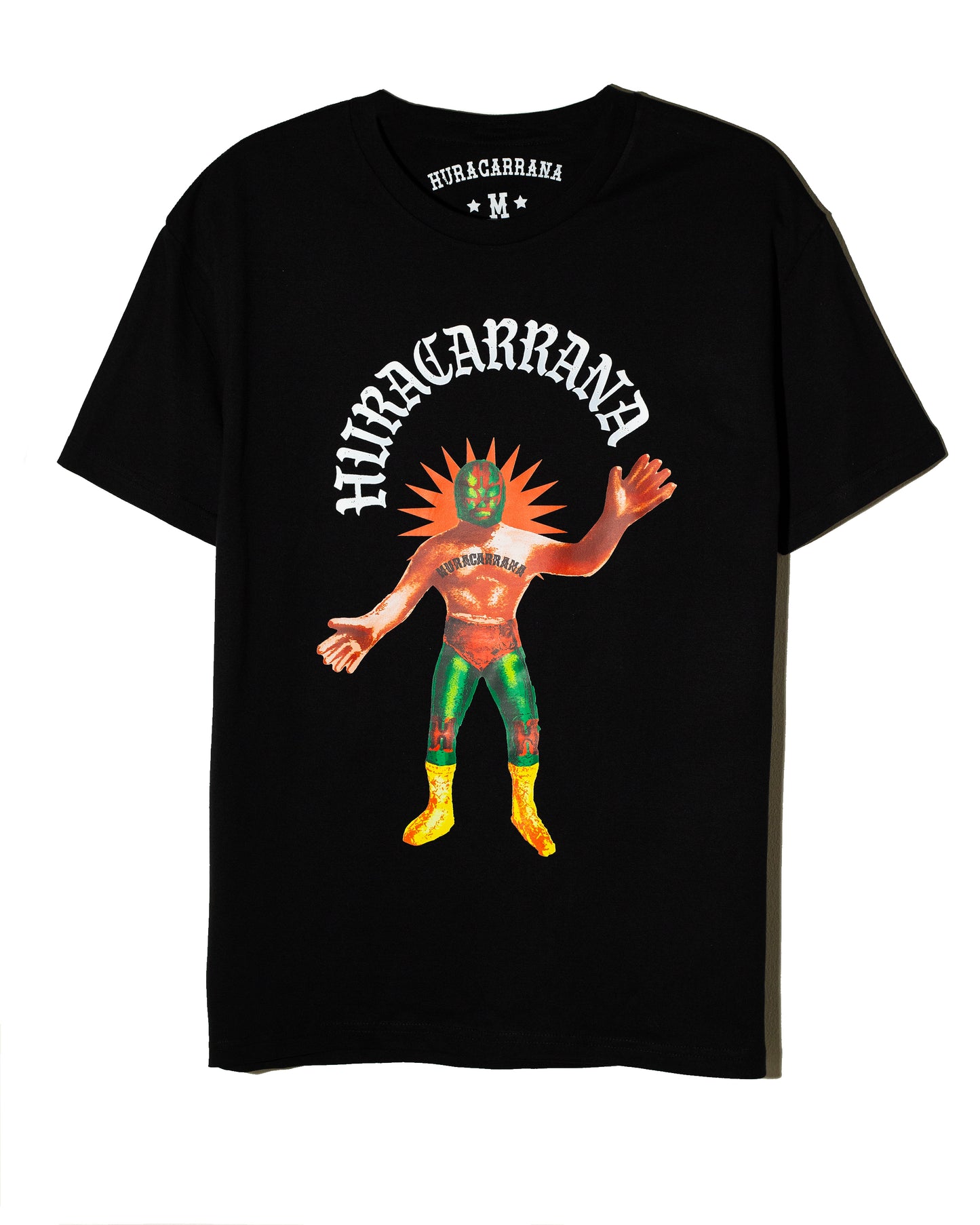 T shirt negro Luchador