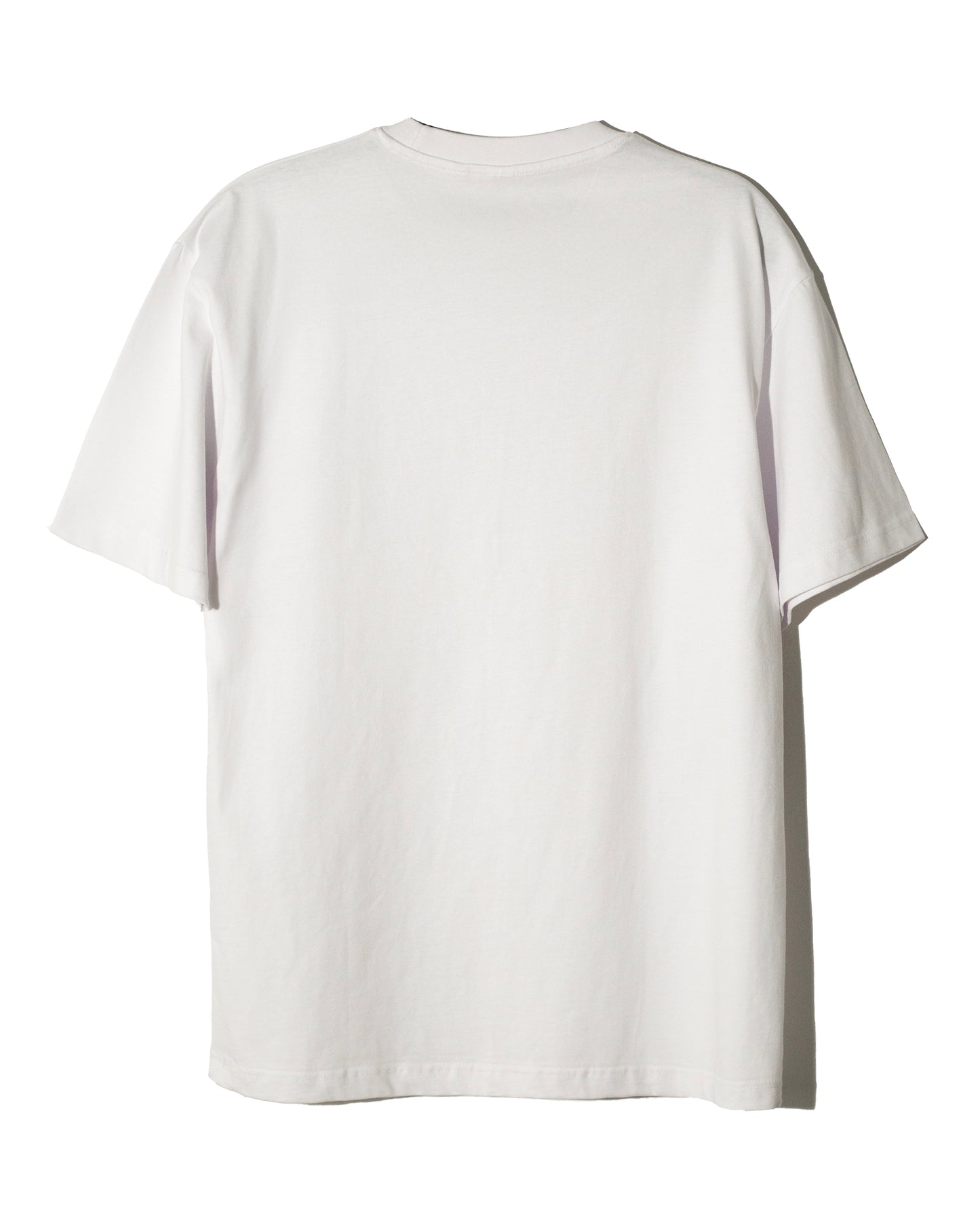 T shirt blanca Máscara lila