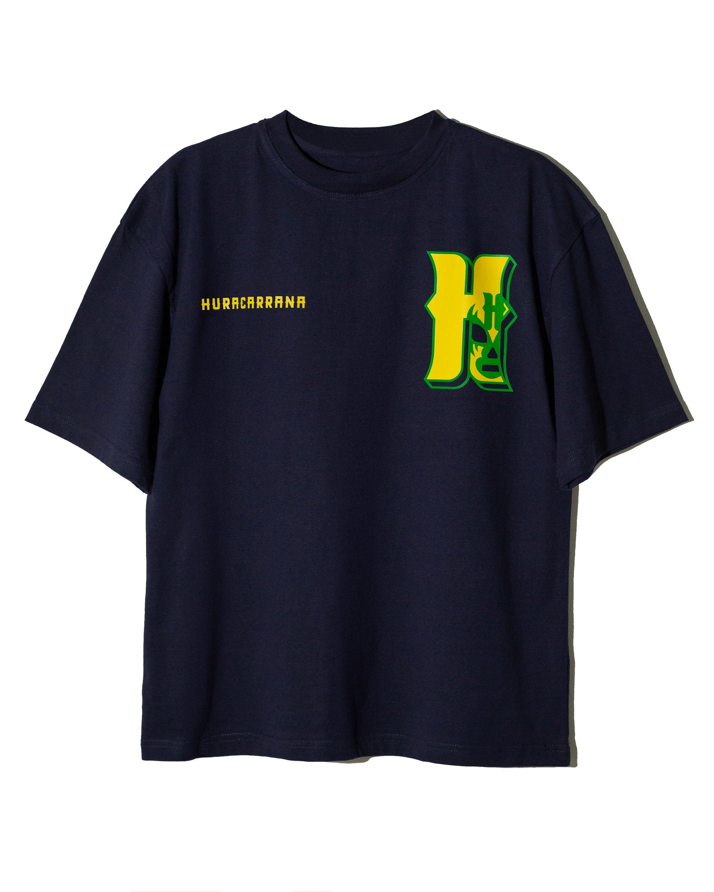 T shirt navy H amarilla