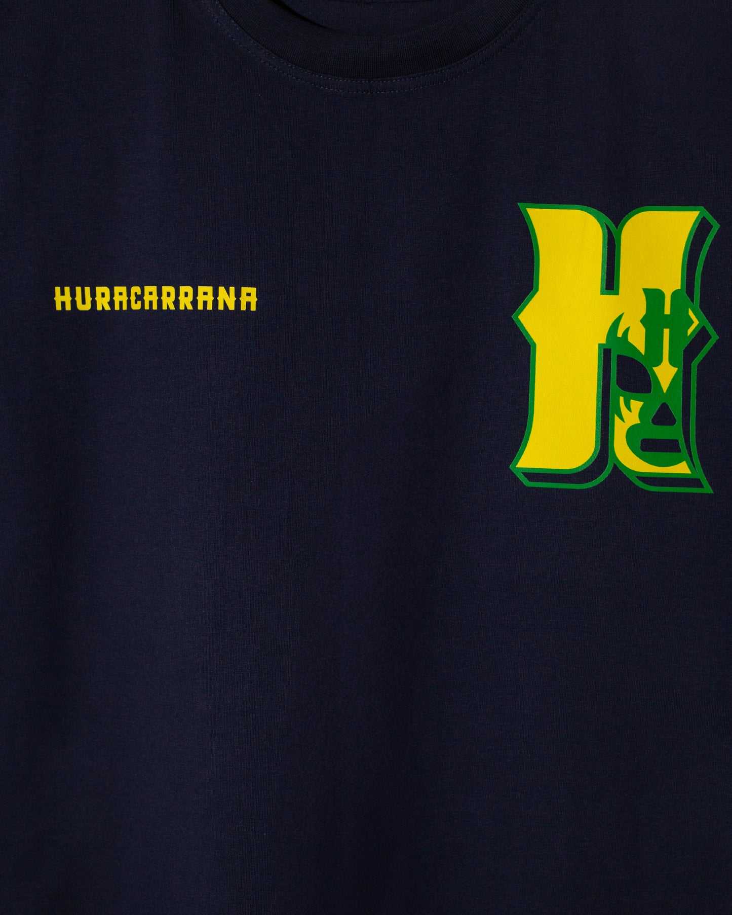 T shirt navy H amarilla