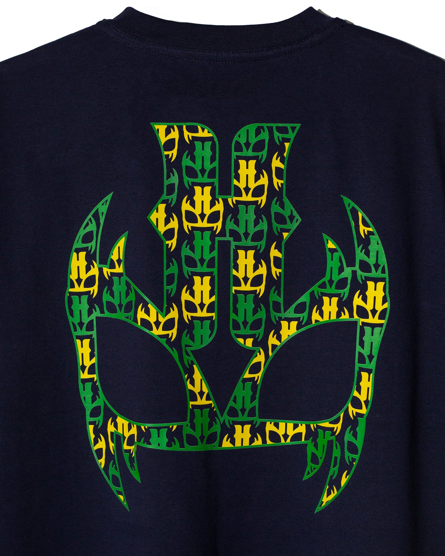 T shirt navy H amarilla