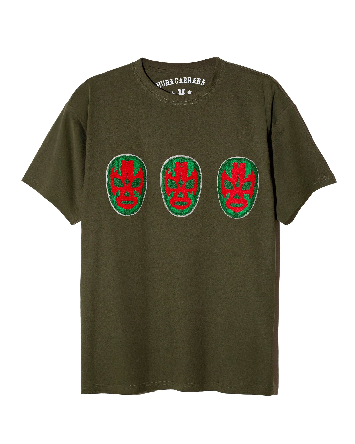 Camiseta Parches Verde