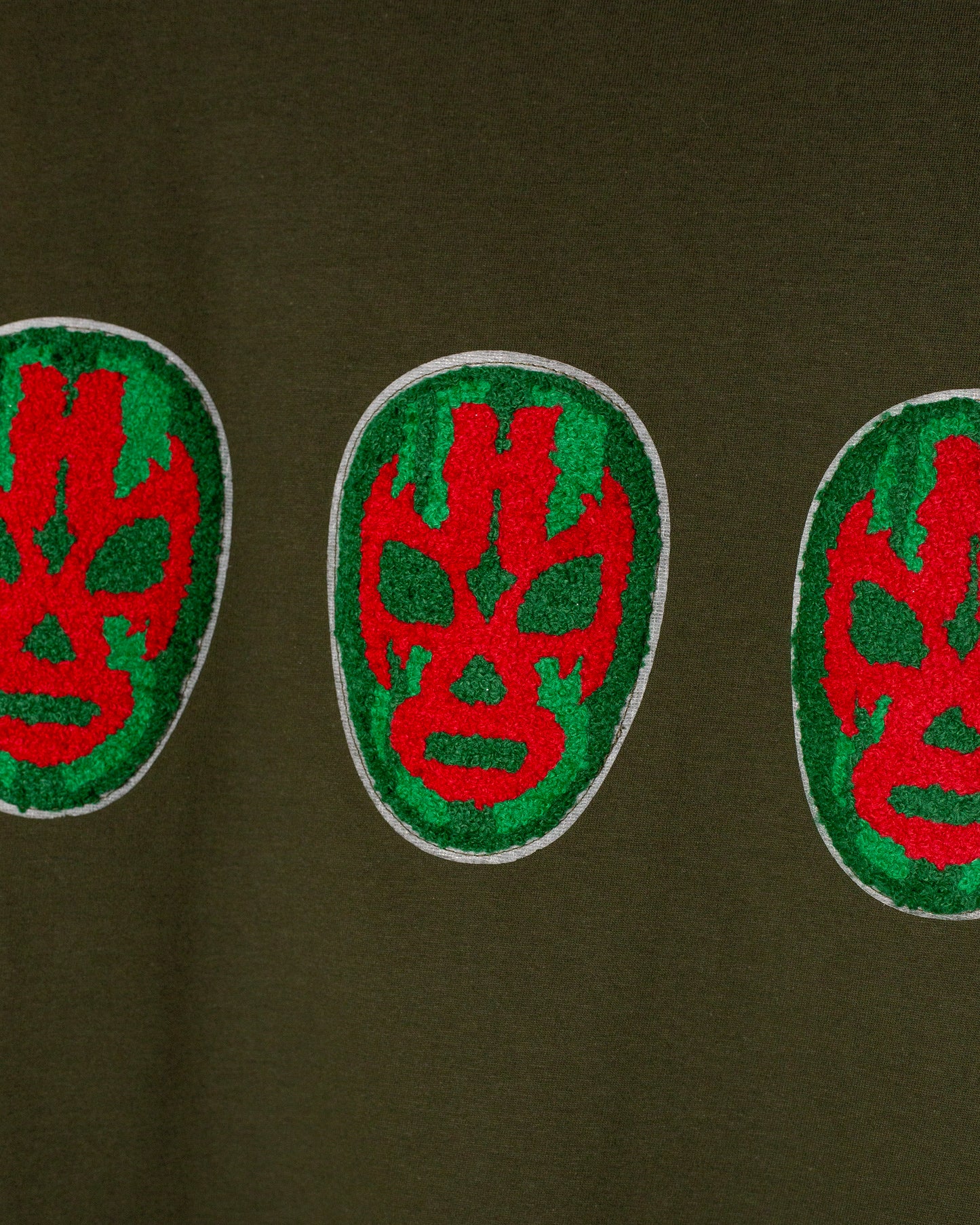 Camiseta Parches Verde