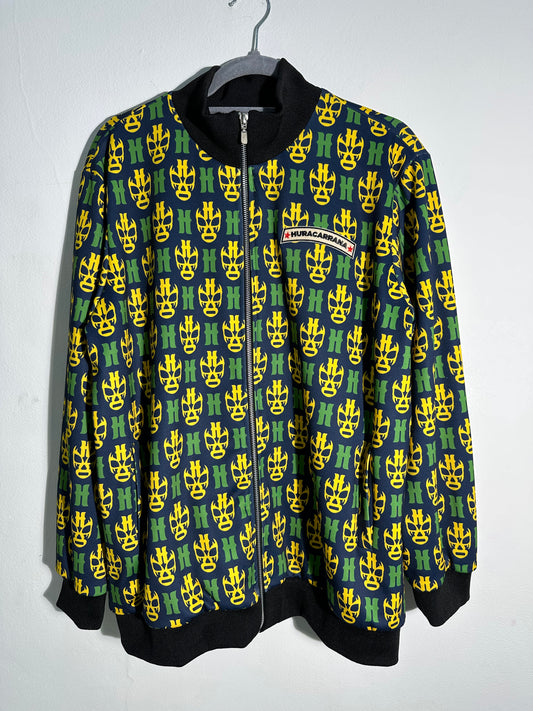 Bomber Jacket Amarillo/Verde