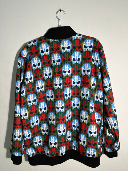 Bomber Jacket Rojo/Azul