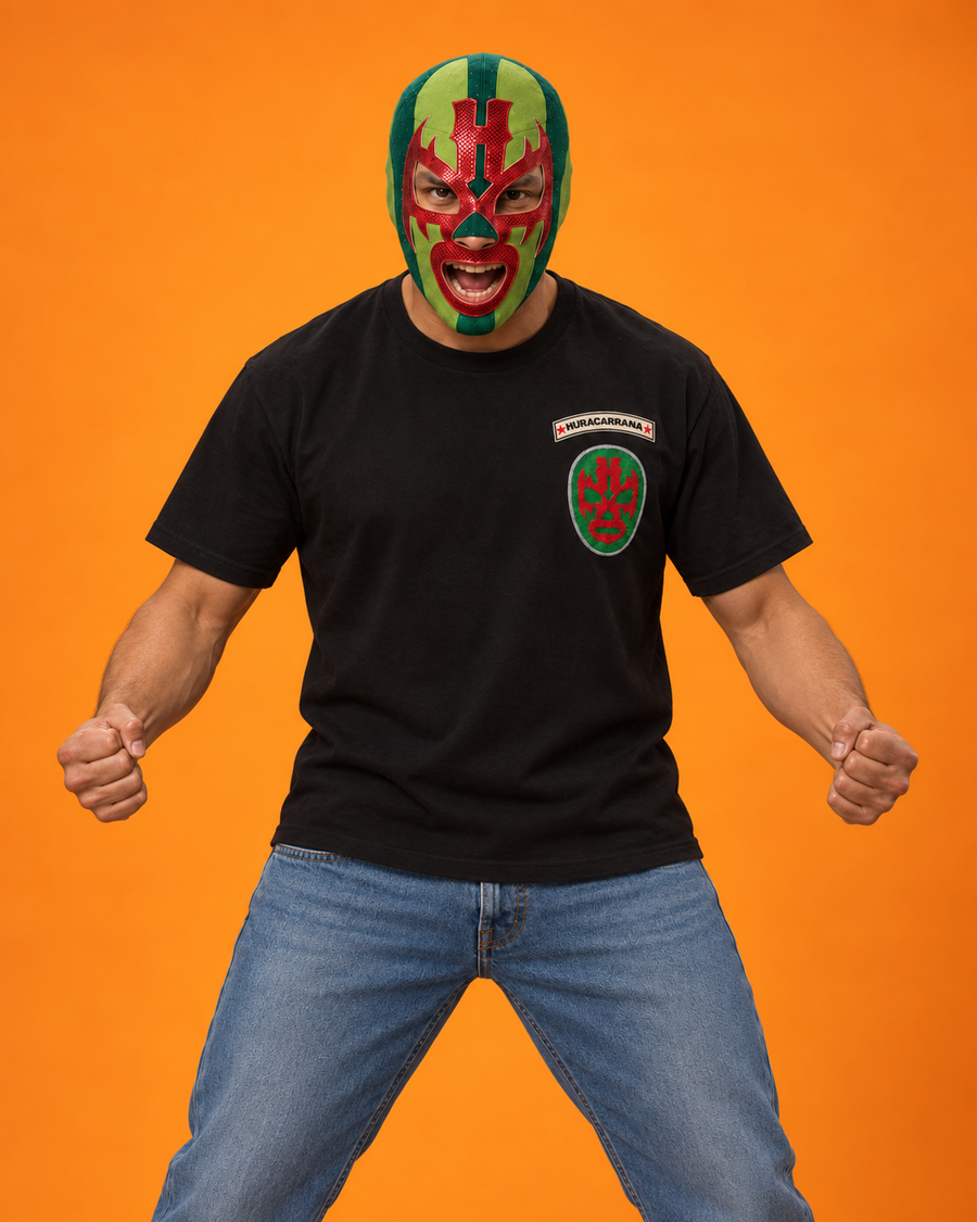 Camiseta Parches Negro