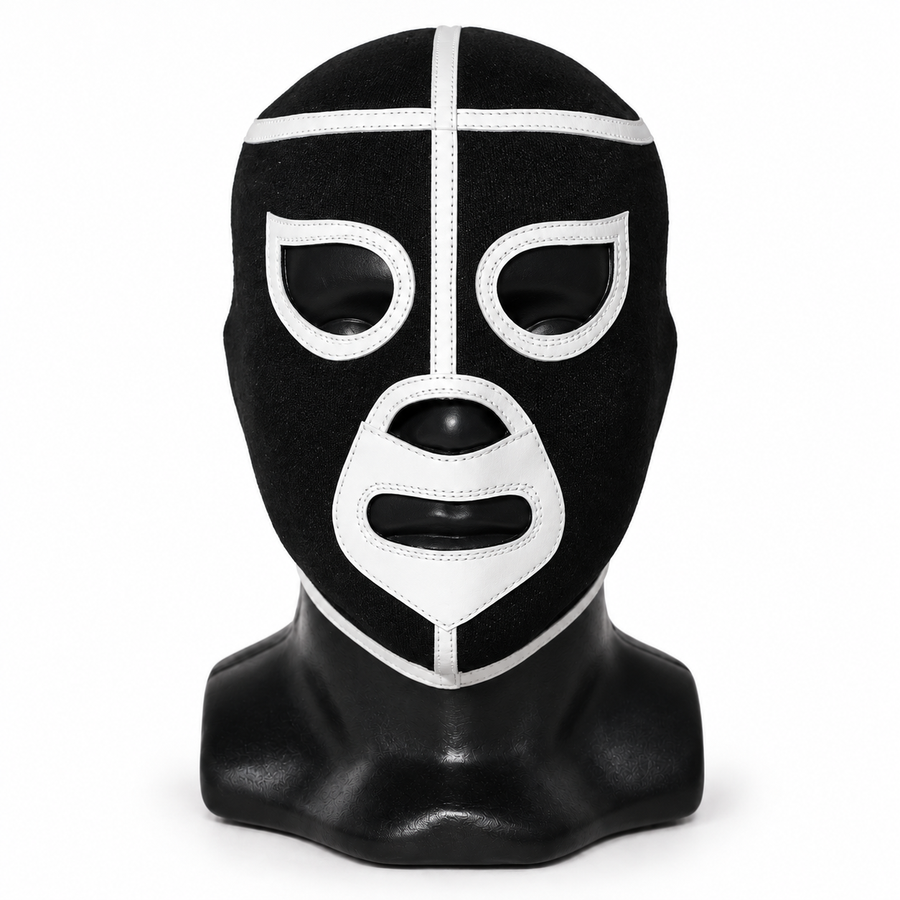 Máscara profesional y original de Black Shadow Jr.