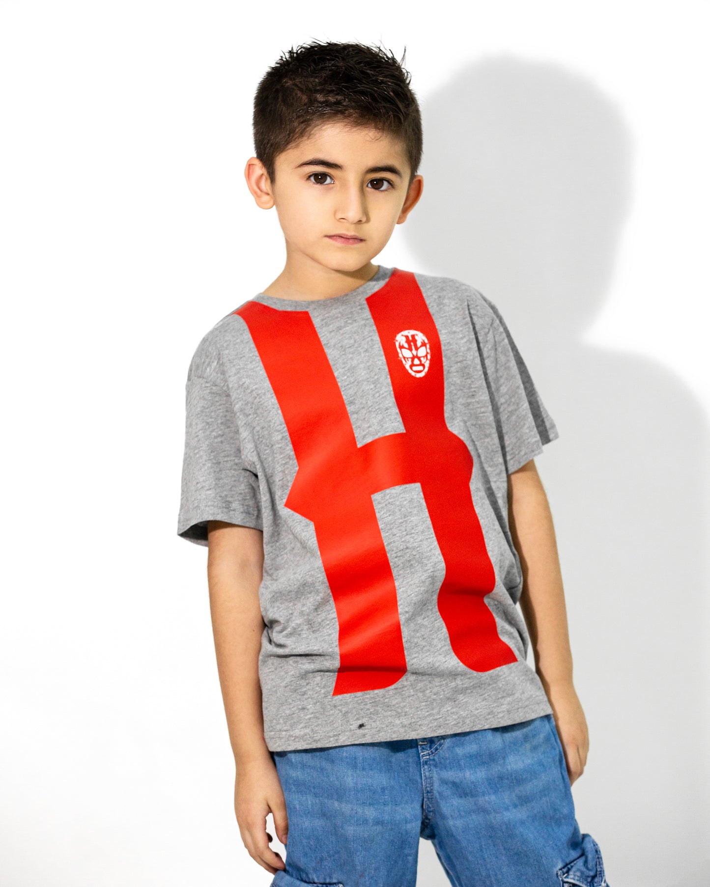 T SHIRT KIDS GRIS H