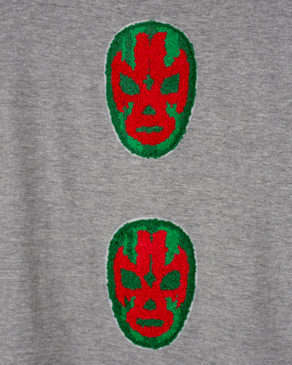 Camiseta Parches Gris