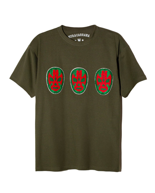 Camiseta Parches Verde