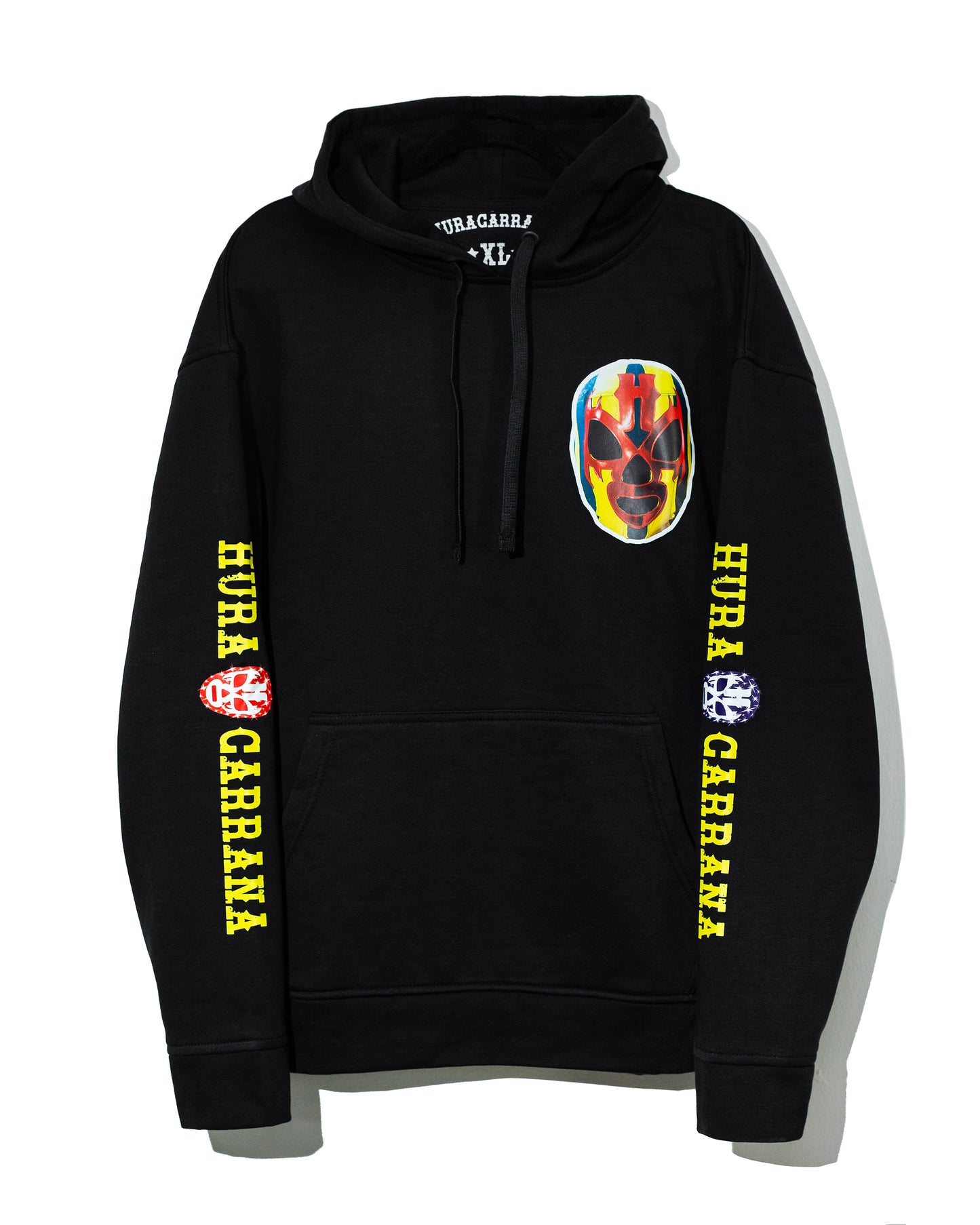 Hoodie negra Huracarrana