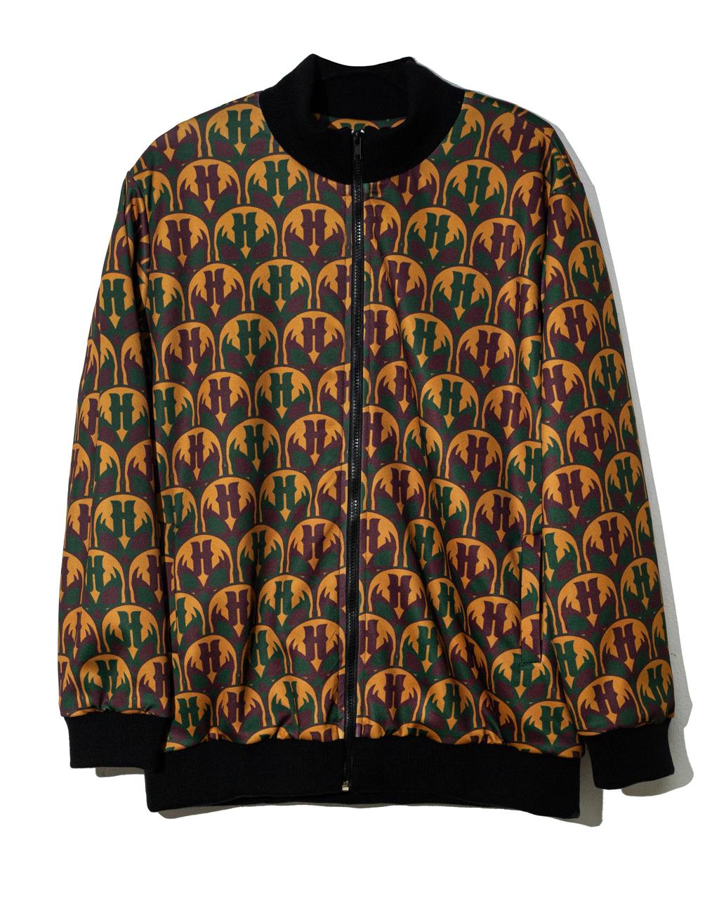 Bomber Jacket Verde/Vino