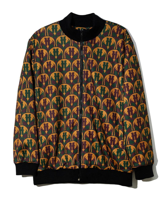 Bomber Jacket Verde/Vino
