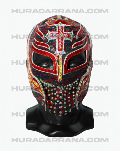 Mini Rey Misterio - Máscara Original Roja