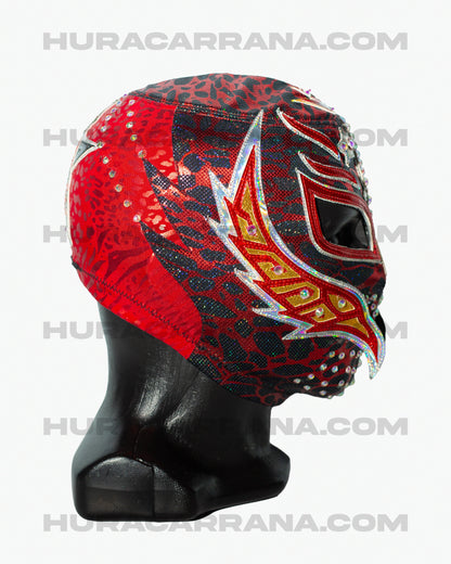 Mini Rey Misterio - Máscara Original Roja