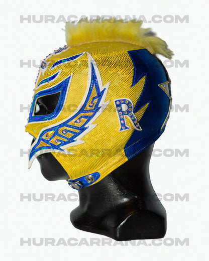 Mini Rey Misterio- Máscara Original Amarilla